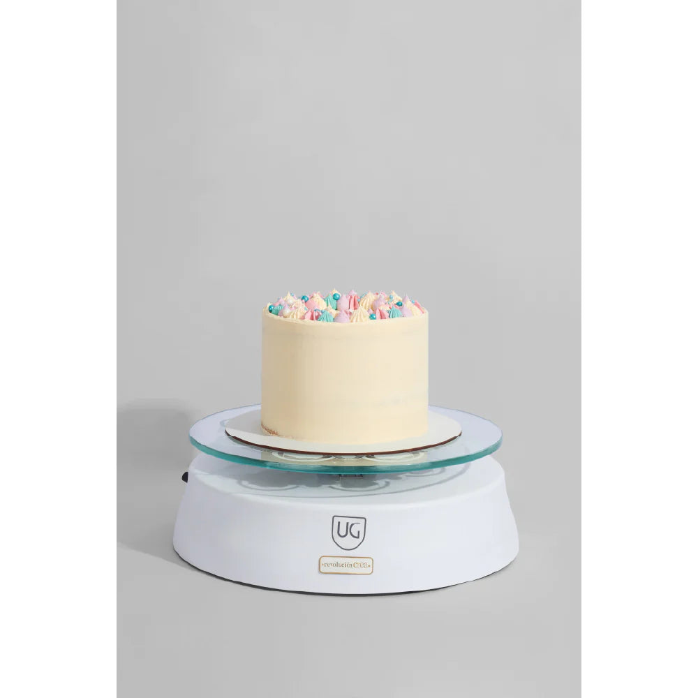 Electric Cake Decorating Turntable White
